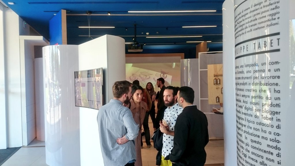 #Design #under35 al #milanogalleria #MDW2016 <a href="/MilanoGalleria/">Milano Galleria</a> <a href="/TIMspaceMilano/">TIMspace</a> <a href="/TIM_Official/">TIM Official</a>