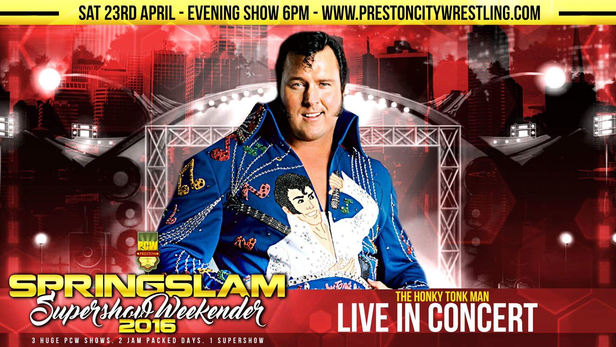 PCW_UK's tweet photo. #PCWSpringSlam Weekender! 
@OfficialHTM live in concert! 

Limited tickets from https://t.co/E5QLQwoHuo https://t.co/dLWtuELrqQ