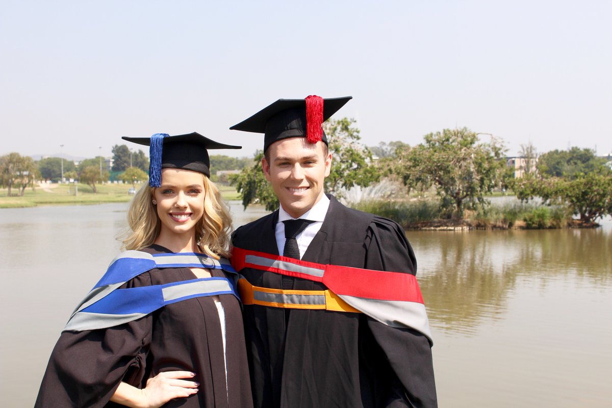 Congrats to @TaylaSkyeSA the Miss SA 2016 2nd Princess  and <a href="/ArmandDuPMrSA/">Armand Du Plessis</a> who both graduated today #UP250K