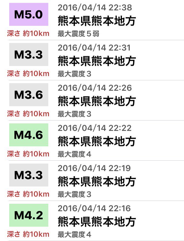 Mahi452141371's tweet image. #地震マップ #地震 #QuakeMap