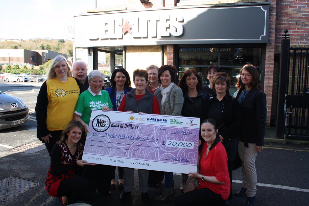 Thank you to all our staff and customers who made #20kfor20years possible for 4 local charities #givingback