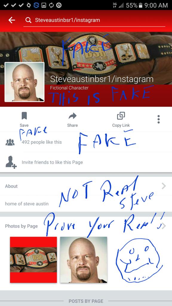 KnowlesDewayne's tweet photo. Stevehotsteve is a fake,, https://t.co/l0qzHSpjyW
