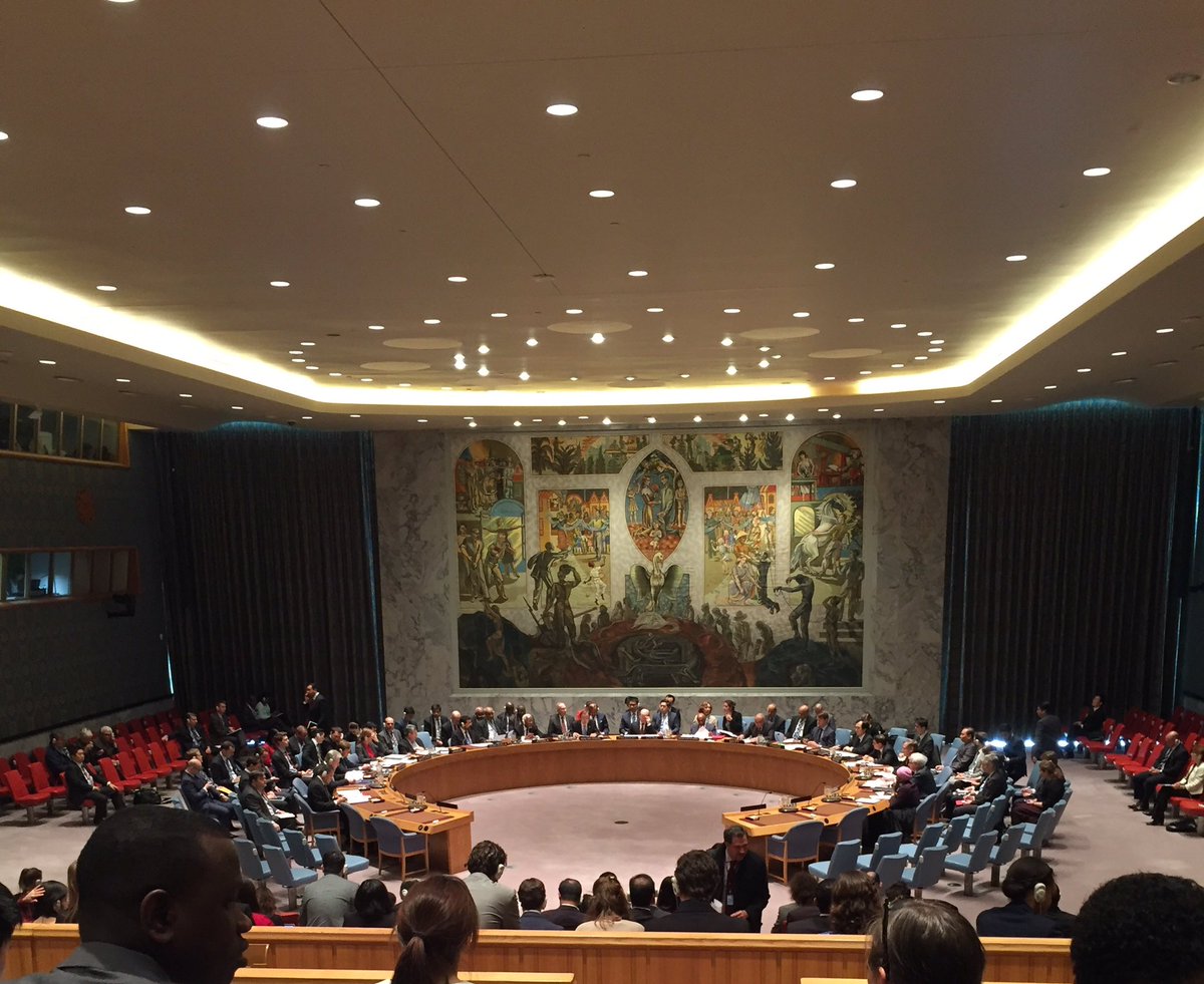 ColumbiaSIPA's tweet photo. RT @affanjaved: Attending #SecurityCouncil opendebate on threats to intl security caused by terrorist acts #sipalife https://t.co/qhNZHJeOFx