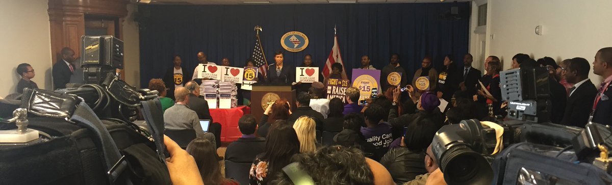 Workers across DC &amp; the region need support - they deserve a fair shot. That's why we're fighting to #RaiseTheWage
