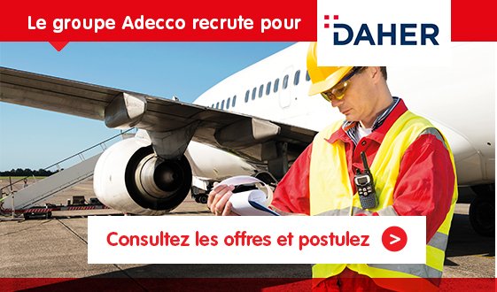 [On recrute] Nous recrutons pour <a href="/DAHER_official/">Daher</a> dans plusieurs régions adec.co/r8WAvK  #aéronautique