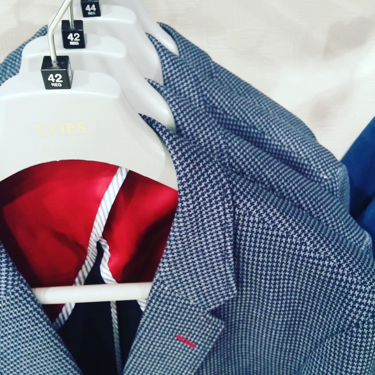 We love this new addition to our jacket collection! Cotton dogtooth jacket now in stock!