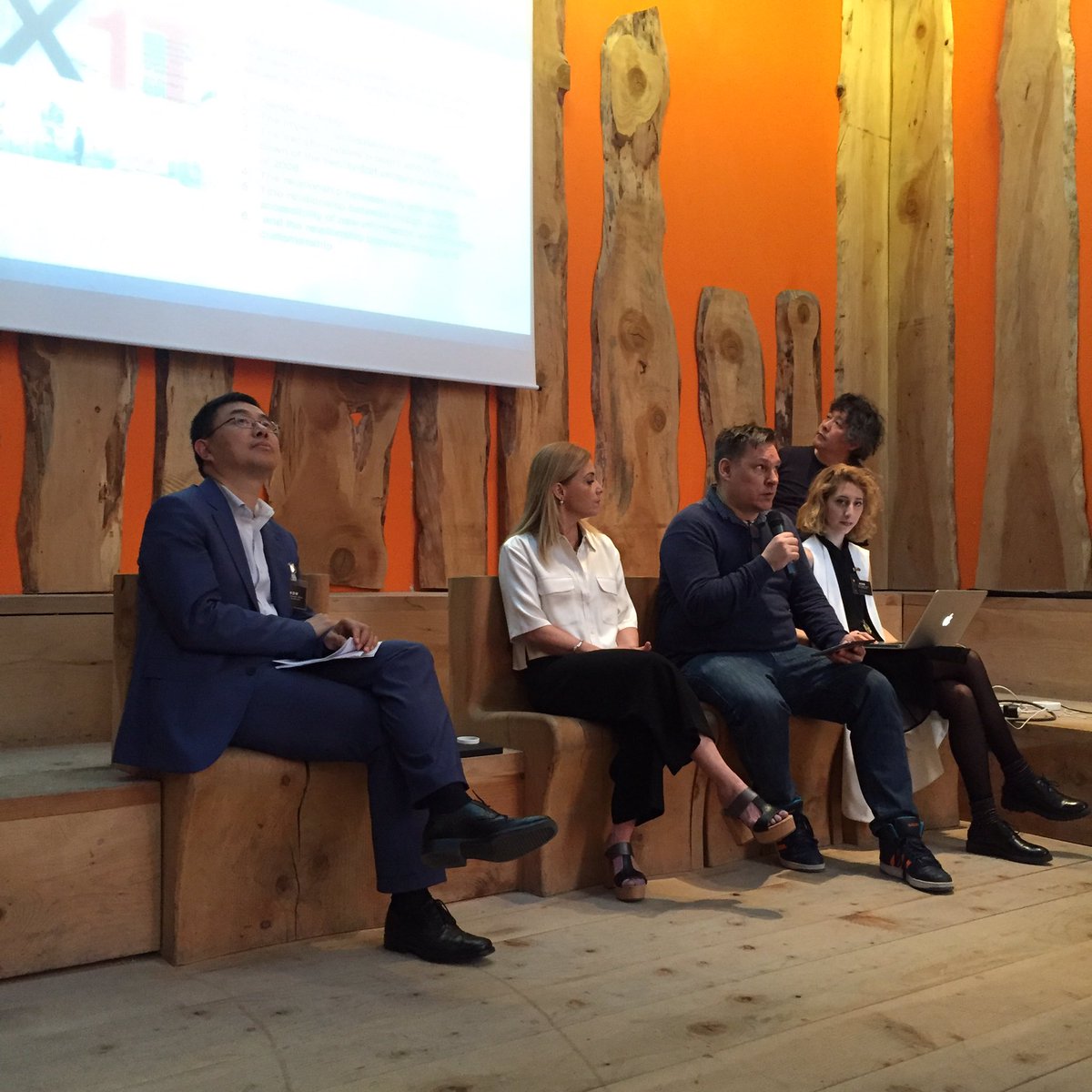 wanteddesign's tweet image. @paulmakovsky presentation for @NYCxDESIGN on American design, for @LaTriennale #worlddesignweeks network