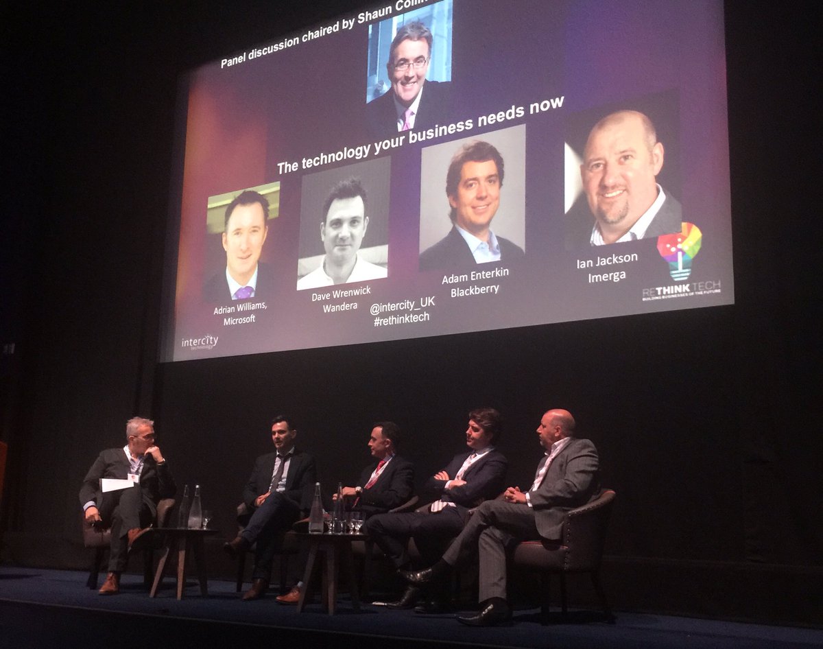 PhilJones40's tweet photo. Nice job by @shauncollins moderating the @Intercity_UK #rethinktech event today (and a rather lovely watch). https://t.co/gabm6KJ1qX