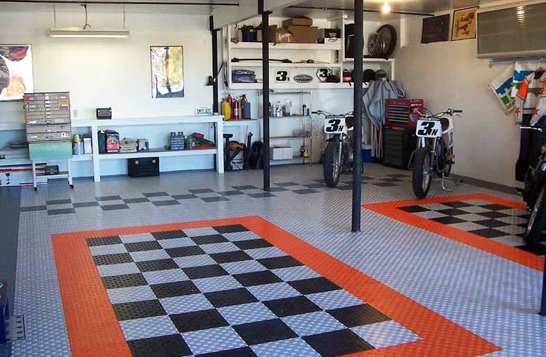 Swisstrax Modular Flooring On Twitter Dirt Track Garage