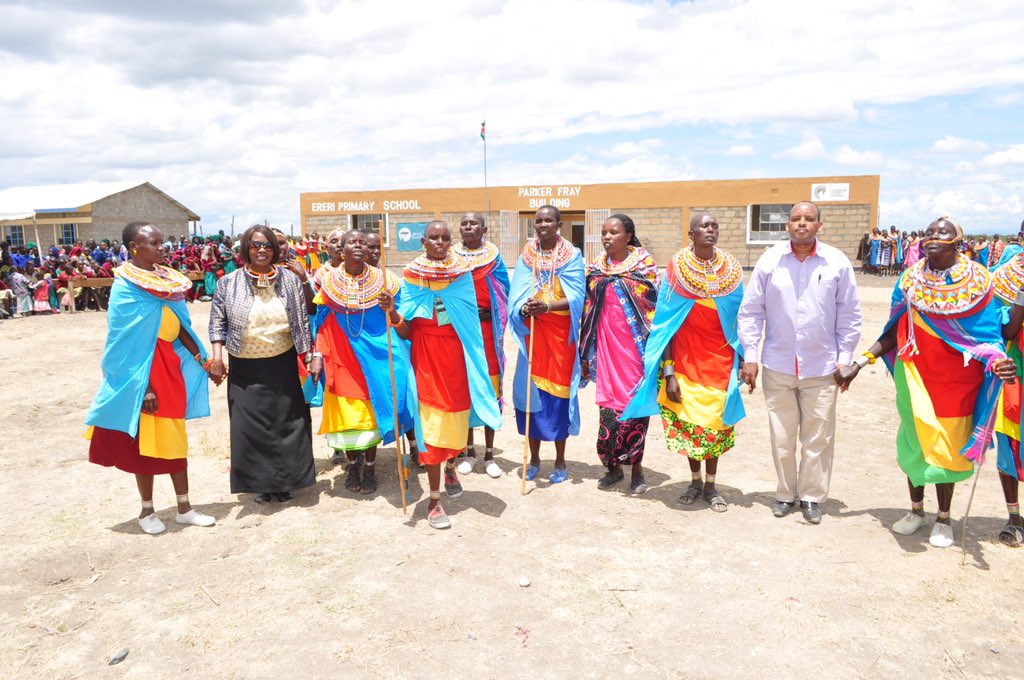 JudiWakhungu's tweet photo. Opening Ereri School Water Bank Building. Harvesting/storing water for adaptation 2 #ClimateChange @ZeitzFoundation https://t.co/dEvln384Xb