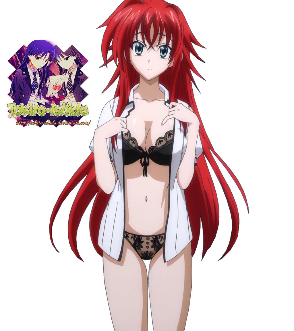 Rias Gremory в Нижнем белье