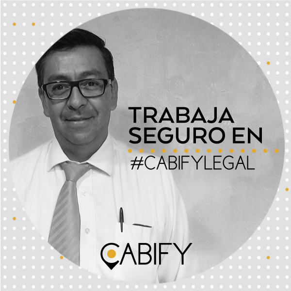 cabify_colombia's tweet photo. Angelo se siente seguro trabajando en Cabify porque ¡somos una compañía legal! #CabifyLegal https://t.co/pMELFdfTIx