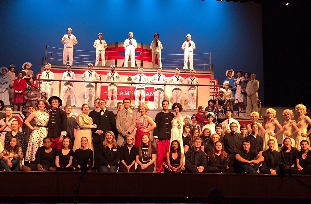 AnythingGoesLHS's tweet photo. From our first rehearsal to #GAHSMTA, Anything Goes has been an unforgettable journey. Here's to everyone involved!! https://t.co/w6VgFpkWMy