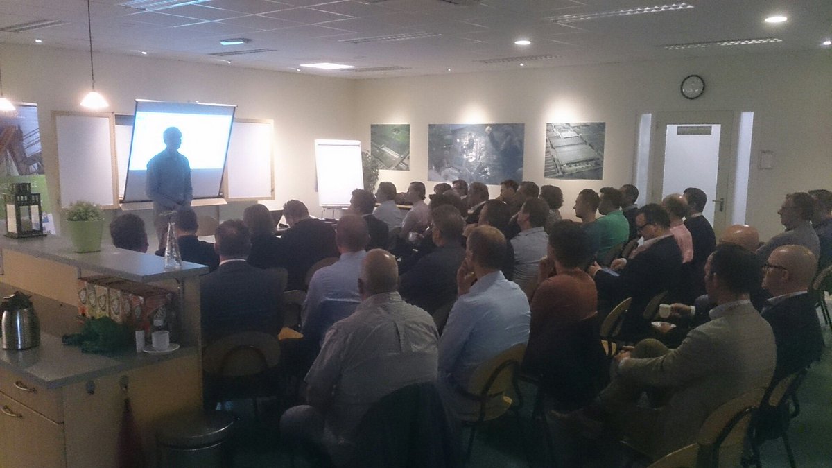 kooskerstholt's tweet image. Ondernemers in Hart van Brabant vandaag bij #Technische Unie in Tilburg op bijeenkomst van #InnoProfs