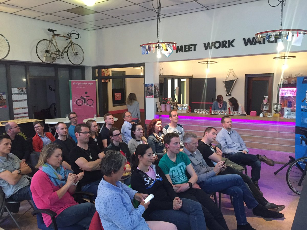 Wielerhub's tweet photo. We kijken terug op een succesvolle informatieavond over sportvoeding en inspanningstesten. #girogelderland https://t.co/iIq9Diu47F