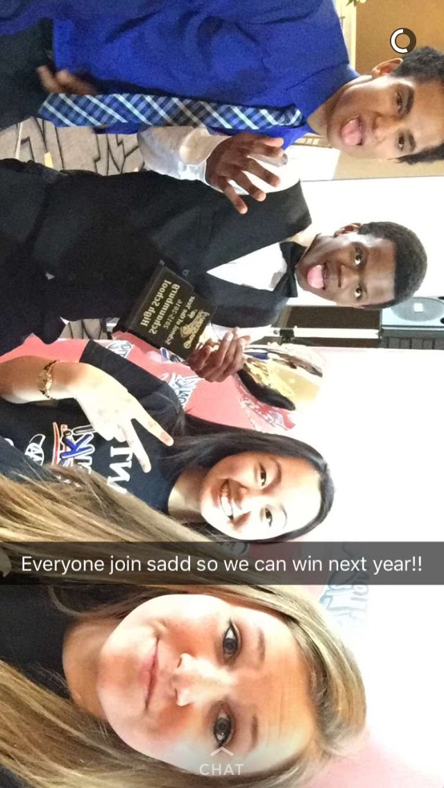 ConantClick's tweet photo. Congrats Conant for having a 98% seat belt compliance!! #JoinSADD #operationclick https://t.co/jTTRL2CXjV