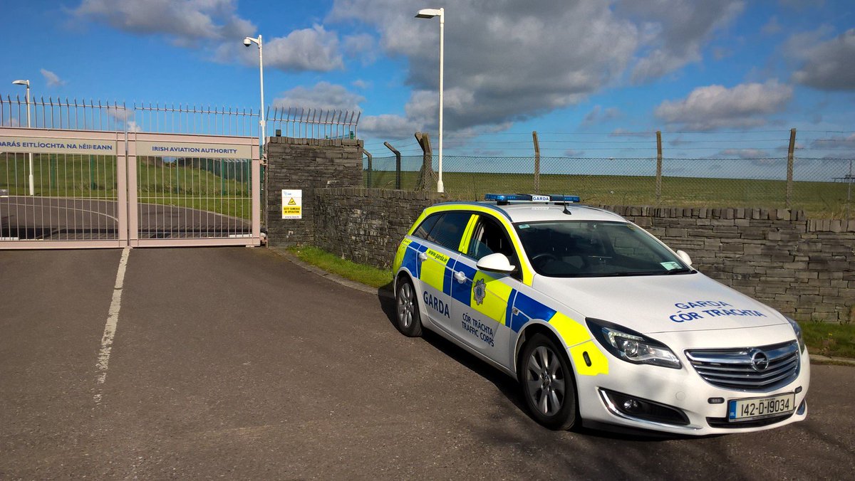 GardaTraffic's tweet photo. Don't go flying ! A No's of drivers detected not wearing safety belts at c/point road near Cork Airport this evening https://t.co/iHAJZIQZv5