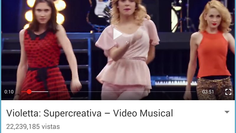 ESATiniStoessel's tweet photo. Talvez nunca la dimos importancia a estos videos,pero #supercreativa llegó a los 22MILLONES de vistas @TiniStoessel https://t.co/zvB4jbWE8d