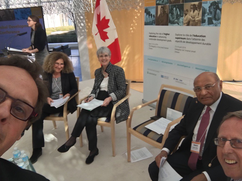 _JeanLebel's tweet photo. Closing panel #SmartGlobalDev @AKFCanada @IDRC_CRDI @AWB_USF selfie time because 2016! https://t.co/2o9U6oO9q9