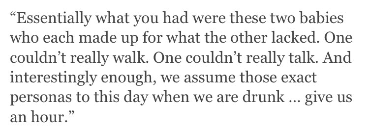 Part of Taylor’s Maid of Honor speech at Britany’s wedding about their friendship (Vogue Magazine May 2016)
