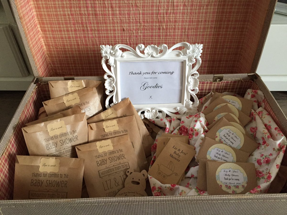 TwirlingPrinCo's tweet photo. How cute was this Baby Shower suitcase of goodies we did for Liz &amp; Jessica's joint baby shower last month 💜 https://t.co/8SfhV5ysJE