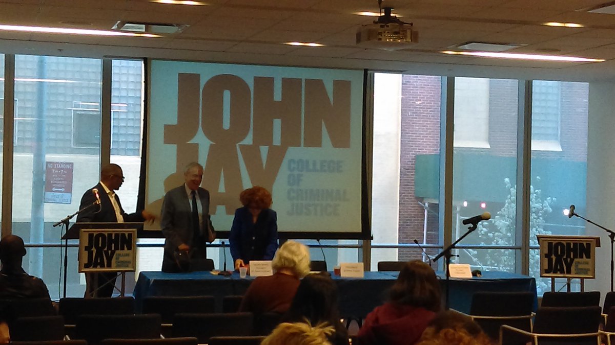 JonathanAtJJC's tweet photo. So anxious and ready to hear about the issues here at #johnjay https://t.co/Za2MZAbnOn