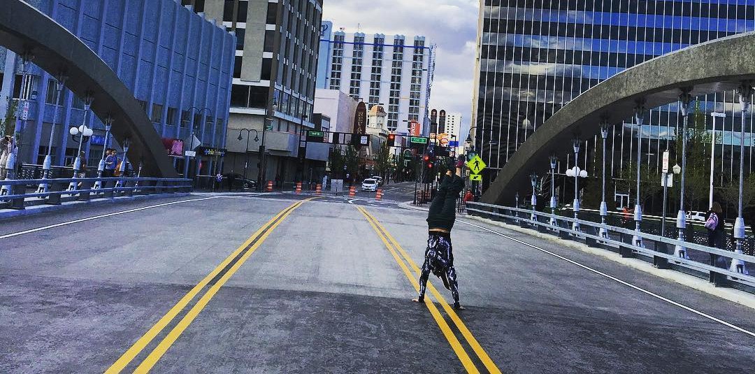 renotahoe's tweet photo. #ICYMI We love our new bridge! See more #vsbproject on the #RenoTahoe blog! https://t.co/3Hlg698T57 📷👉@jdowty https://t.co/YBsDhyY7Ic