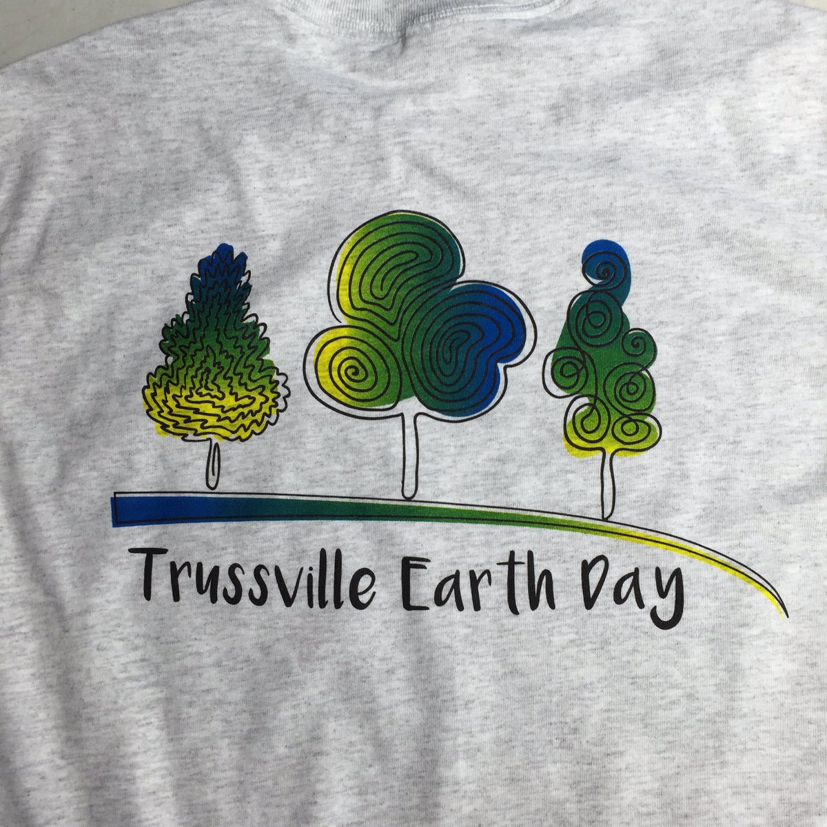 ApparelFX's tweet photo. Trussville Clean Up Day this Saturday sponsored by Trussville Gas and Water. #Screenprint #EarthDay2016 https://t.co/BzQCRnjcd2