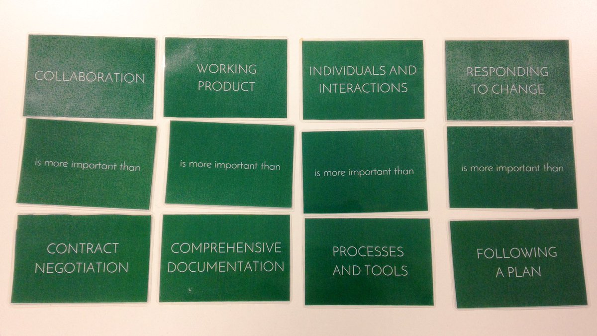 mollycharrison's tweet photo. Winning at Agile training! :) https://t.co/mFglYZ3a7G