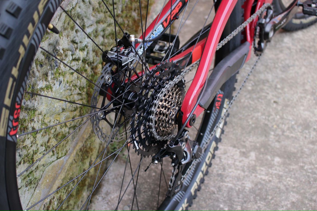 TheTrailheadUK's tweet photo. We are very impressed with the new @Hopetech cassette. 10-44 means you can go slightly bigger up front.#morerange https://t.co/BSHMMwEWxR