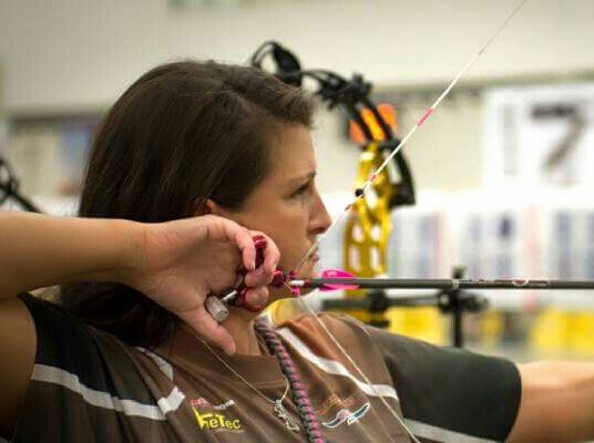 VaneTecInc's tweet image. "Shooting my #Vanetec #Vanes at the indoor National's in Louisville KY."