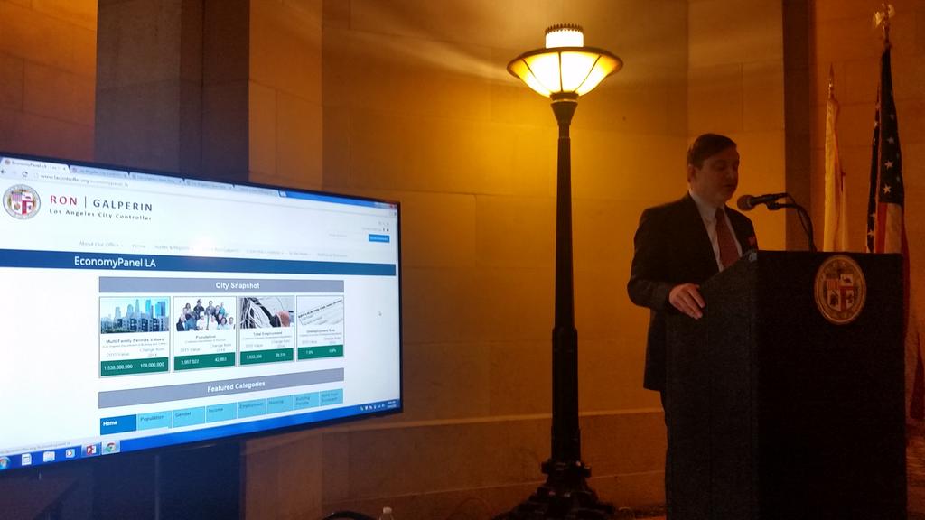 JoeBuscaino's tweet photo. Today we add #EconomyPanel to our suite of #bigdata, interactive and visual control panels for #LA - @RonGalperin https://t.co/jGJ3nzuyvt