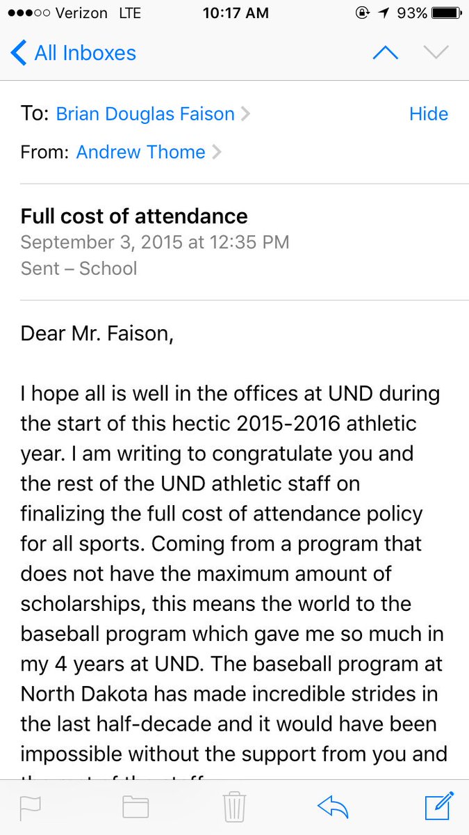 Brett_DeGagne18's tweet photo. .@Thome_Hawk here is the email that was sent in attempts to help fundraise for our program that got no response https://t.co/cbLmay8x3u