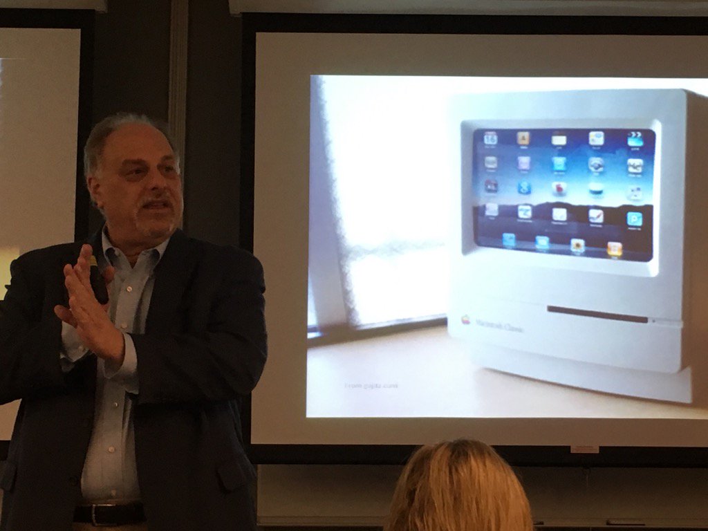 wfryer's tweet photo. Powerful visual challenge from @djakes #isast #16isast (do we just try to put new tech into old frames?) cc @sfryer https://t.co/wLGrNo3bjx