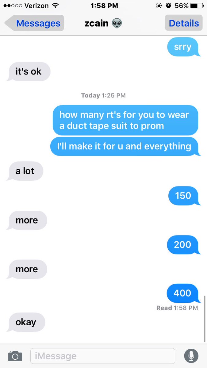 jennashepherd23's tweet image. 400 retweets &amp;amp; @ZCAIN513 wears a duct tape suit to prom! every rt counts!!