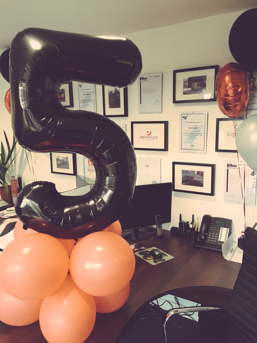 This week marks 5 years of <a href="/RedSpotSecurity/">Red Spot Security</a> #anniversary