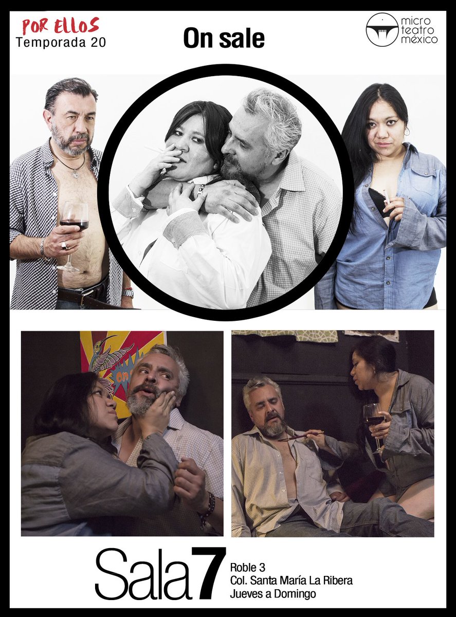 MicroTeatroMex's tweet photo. Los esperamos en #casaMicroteatro a partir de las 8 pm para disfrutar de la temporada #PorEllos https://t.co/xyFkHNOrjX
