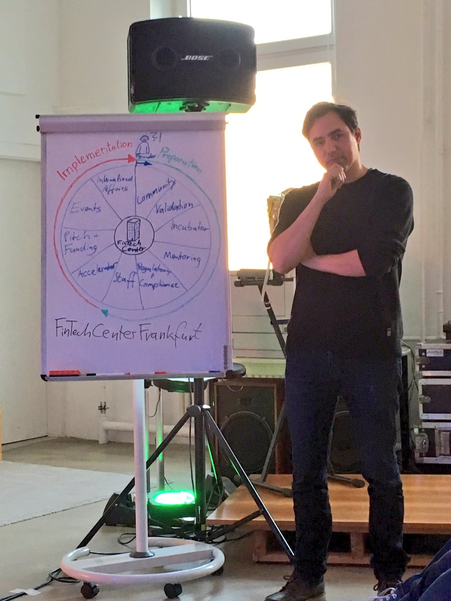 FinTechFFM's tweet photo. @oliver_naegele discussing the idea of a #FinTechCenter from a founder's perspective... #FTHQLHO https://t.co/sfHJqWLeNe