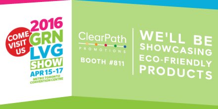Help create a greener future! Visit us at the Green Living Show April 15-17 #GLS2016 #TO ow.ly/102EcZ
