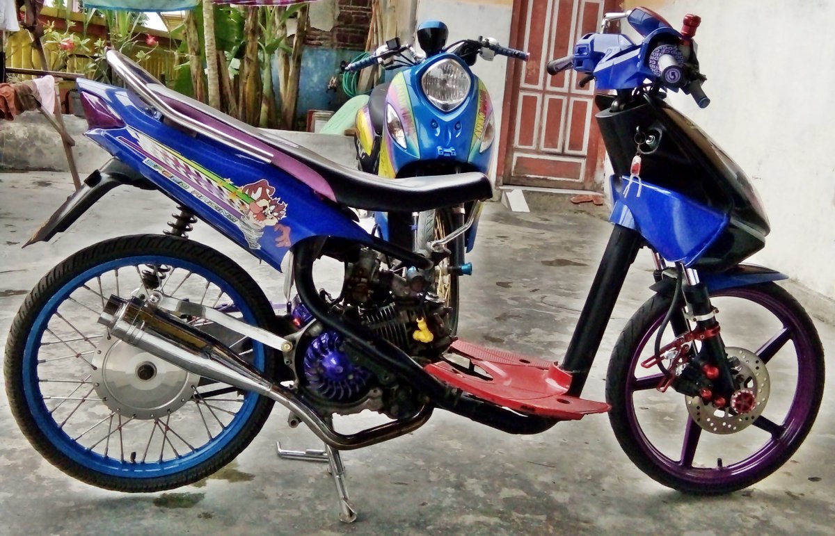 Top modifikasi mio street racing