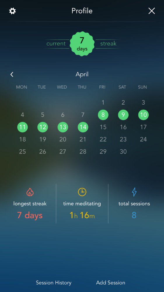 Anna_JCAglobal's tweet photo. 11th day of #21daysofgreen : I successfully completed the 7 days of calm, an intro to Mindfulness on the Calm app! https://t.co/J3QBcDD4Jr