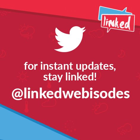 LinkedWebisodes's tweet photo. For instant updates…
#StayLinked #LinkedWebisodes https://t.co/OqOVZ46ilU