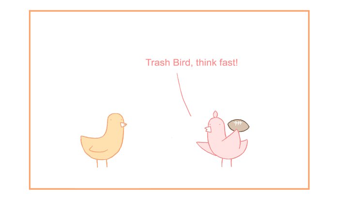 quickly, trash bird https://t.co/Ebx8ltb0dO 