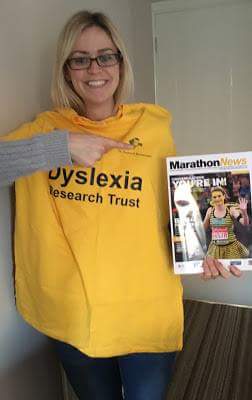 DyslexiaRTrust's tweet photo. #SupportPenny @LondonMarathon running for #TeamDRT #dyslexia #oneinamillion  🎽
https://t.co/WA9mosNfLo https://t.co/9M2OuJz9xc