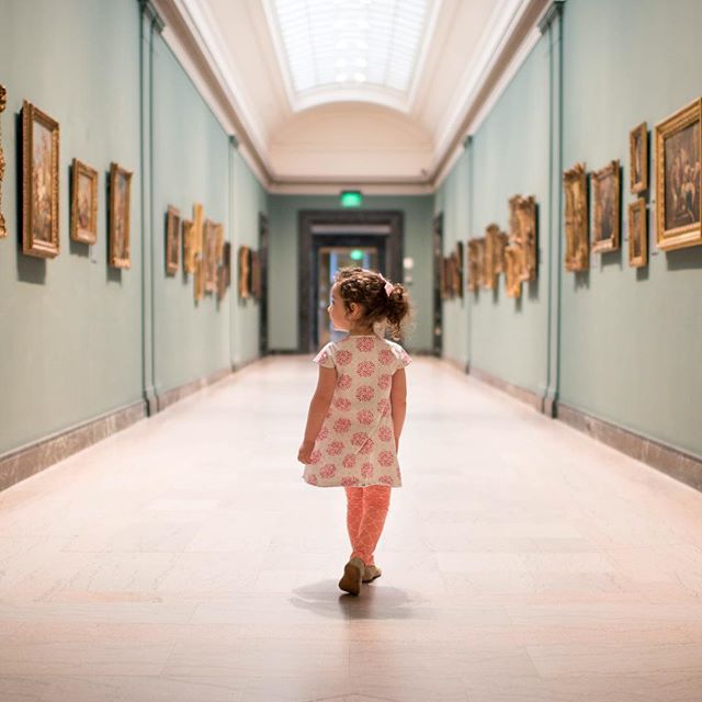 This week's Fan Favorite goes to blakeacres for a great shot of a little art lover! Enter next week using #mfaBoston