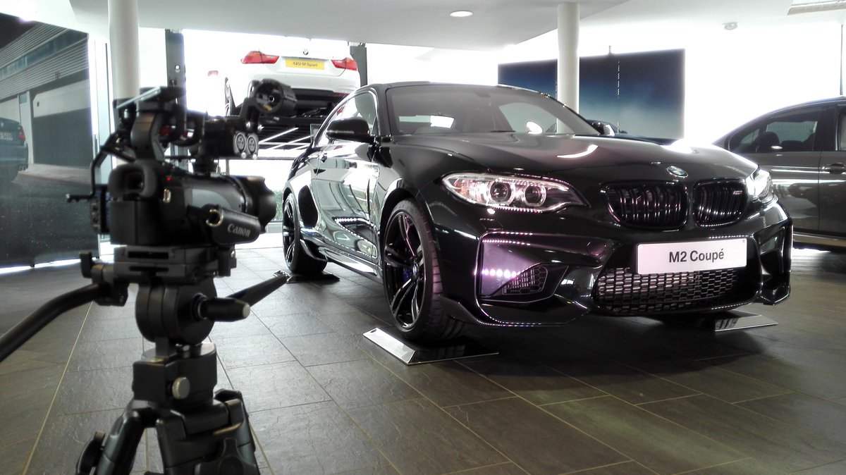 HitchinTV's tweet photo. Fantastic evening @SpecialistBMW filming their M2 VIP preview event. Hosted by Tiff Needell. https://t.co/egDq6fzoxl