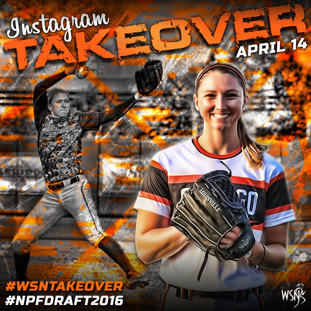WSN247's tweet photo. #WSNathlete @Lwaldrop_13 is taking over our Instagram @WSN247 for a #NPFDraft2016 #WSNtakeover!  @profastpitch https://t.co/tzrBfGYAD4
