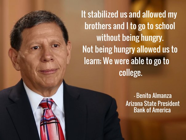 azfoodbanks's tweet photo. "Not being hungry allowed us to learn" https://t.co/B0xMv6ahJv @AZCAA @RepSinema #SNAPmatters @CenterOnBudget https://t.co/DtxJyUDBDR
