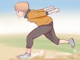 9GAG's tweet photo. Everyone knew that one kid in the class that would run down the hallway like this https://t.co/6y3iGTnsYH