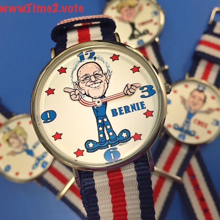 TheTime2Vote's tweet photo. @BernieSanders Revolution #Watches' tribute to #BernieSanders.🔥 #FeelTheBern 🔥
https://t.co/LJzfCDJOE0
@TheTime2Vote https://t.co/lIgPmjOjWy